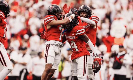 Texas Tech in action against Oregon State