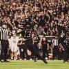 Texas Tech Red Raiders' Ben Roberts (13) and Jacob Rodriguez (10) in action against Cincinnati