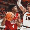 Texas Tech Basketball in action against Oklahoma State 2025
